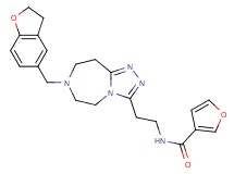 N-{2-[7-(2,3-dihydro-1-benzofuran-5-ylmethyl)-6,7,8,9-tetrahydro-5H-[1,2,4]triazolo[4,3-d][1,4]diazepin-3-yl]ethyl}-3-furamide