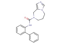 N-biphenyl-2-yl-6,7-dihydro-5H-imidazo[1,5-a][1,4]diazepine-8(9H)-carboxamide