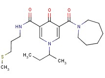 5-(1-azepanylcarbonyl)-1-sec-butyl-N-[3-(methylthio)propyl]-4-oxo-1,4-dihydro-3-pyridinecarboxamide