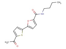 5-(5-acetyl-2-thienyl)-N-butyl-2-furamide