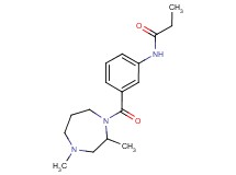 N-{3-[(2,4-dimethyl-1,4-diazepan-1-yl)carbonyl]phenyl}propanamide