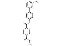 N-(3'-methyl-4-biphenylyl)-1-propionyl-4-piperidinecarboxamide