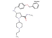 (4R)-4-{[4-(benzyloxy)benzyl]amino}-N-methyl-1-(1-propyl-4-piperidinyl)-L-prolinamide