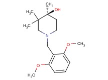 (4S)-1-(2,6-dimethoxybenzyl)-3,3,4-trimethyl-4-piperidinol