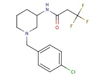 N-[1-(4-chlorobenzyl)-3-piperidinyl]-3,3,3-trifluoropropanamide