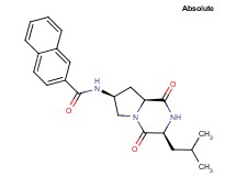 N-[(3S,7S,8aS)-3-isobutyl-1,4-dioxooctahydropyrrolo[1,2-a]pyrazin-7-yl]-2-naphthamide