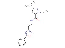 1-ethyl-3-isopropyl-N-[2-(5-phenyl-1,2,4-oxadiazol-3-yl)ethyl]-1H-pyrazole-5-carboxamide