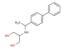 2-[(1-biphenyl-4-ylethyl)amino]propane-1,3-diol