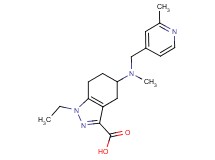 1-ethyl-5-{methyl[(2-methylpyridin-4-yl)methyl]amino}-4,5,6,7-tetrahydro-1H-indazole-3-carboxylic acid