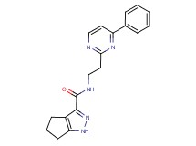 N-[2-(4-phenylpyrimidin-2-yl)ethyl]-1,4,5,6-tetrahydrocyclopenta[c]pyrazole-3-carboxamide