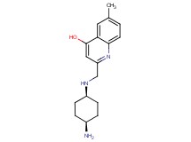 2-{[(cis-4-aminocyclohexyl)amino]methyl}-6-methyl-4-quinolinol dihydrochloride