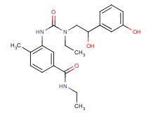 N-ethyl-3-[({ethyl[2-hydroxy-2-(3-hydroxyphenyl)ethyl]amino}carbonyl)amino]-4-methylbenzamide