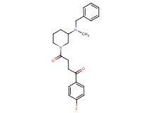 4-{3-[benzyl(methyl)amino]-1-piperidinyl}-1-(4-fluorophenyl)-4-oxo-1-butanone