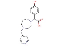 (4-hydroxyphenyl)[4-(pyridin-4-ylmethyl)-1,4-diazepan-1-yl]acetic acid