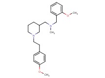(2-methoxybenzyl)({1-[2-(4-methoxyphenyl)ethyl]-3-piperidinyl}methyl)methylamine