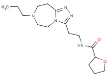 N-[2-(7-propyl-6,7,8,9-tetrahydro-5H-[1,2,4]triazolo[4,3-d][1,4]diazepin-3-yl)ethyl]tetrahydro-2-furancarboxamide