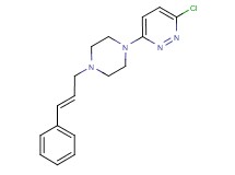 3-chloro-6-{4-[(2E)-3-phenylprop-2-en-1-yl]piperazin-1-yl}pyridazine