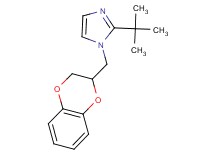 2-tert-butyl-1-(2,3-dihydro-1,4-benzodioxin-2-ylmethyl)-1H-imidazole