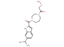 6-isopropyl-2-{[4-(methoxyacetyl)-1,4-diazepan-1-yl]carbonyl}-1H-indole