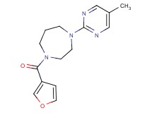 1-(3-furoyl)-4-(5-methylpyrimidin-2-yl)-1,4-diazepane