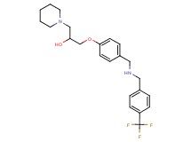 1-(1-piperidinyl)-3-[4-({[4-(trifluoromethyl)benzyl]amino}methyl)phenoxy]-2-propanol