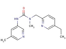 N-[(5-ethylpyridin-2-yl)methyl]-N-methyl-N'-(5-methylpyridin-3-yl)urea