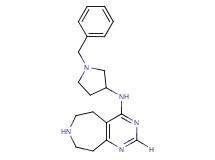 N-(1-benzyl-3-pyrrolidinyl)-6,7,8,9-tetrahydro-5H-pyrimido[4,5-d]azepin-4-amine dihydrochloride