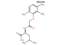 (2S)-4-methyl-2-{[(2,3,6-trimethylphenoxy)acetyl]amino}pentanamide