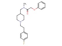 N-({1-[2-(4-fluorophenyl)ethyl]-4-piperidinyl}methyl)-N-methyl-2-phenoxyacetamide
