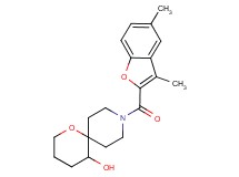 9-[(3,5-dimethyl-1-benzofuran-2-yl)carbonyl]-1-oxa-9-azaspiro[5.5]undecan-5-ol