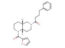 (4aR*,8aS*)-1-(2-furoyl)-6-(4-phenylbutanoyl)decahydro-1,6-naphthyridine