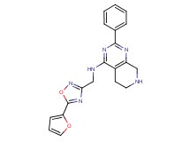 N-{[5-(2-furyl)-1,2,4-oxadiazol-3-yl]methyl}-2-phenyl-5,6,7,8-tetrahydropyrido[3,4-d]pyrimidin-4-amine