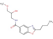 2-butyl-N-(2-hydroxy-3-methoxypropyl)-1,3-benzoxazole-5-carboxamide