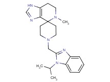 1'-[(1-isopropyl-1H-benzimidazol-2-yl)methyl]-5-methyl-1,5,6,7-tetrahydrospiro[imidazo[4,5-c]pyridine-4,4'-piperidine]