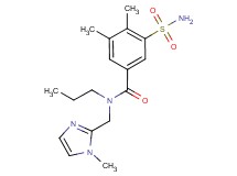 3-(aminosulfonyl)-4,5-dimethyl-N-[(1-methyl-1H-imidazol-2-yl)methyl]-N-propylbenzamide