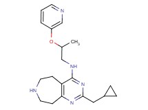 2-(cyclopropylmethyl)-N-[2-(3-pyridinyloxy)propyl]-6,7,8,9-tetrahydro-5H-pyrimido[4,5-d]azepin-4-amine dihydrochloride