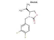(4S)-3-(3,4-difluorobenzyl)-4-isopropyl-1,3-oxazolidin-2-one