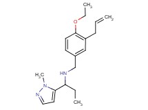 (3-allyl-4-ethoxybenzyl)[1-(1-methyl-1H-pyrazol-5-yl)propyl]amine