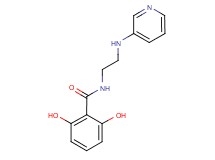 2,6-dihydroxy-N-[2-(pyridin-3-ylamino)ethyl]benzamide