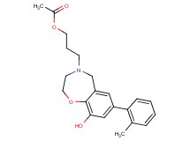 3-[9-hydroxy-7-(2-methylphenyl)-2,3-dihydro-1,4-benzoxazepin-4(5H)-yl]propyl acetate