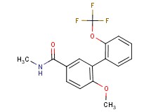 6-methoxy-N-methyl-2'-(trifluoromethoxy)biphenyl-3-carboxamide
