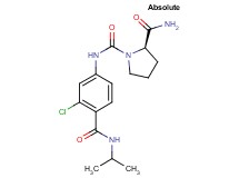 (2R)-N~1~-{3-chloro-4-[(isopropylamino)carbonyl]phenyl}pyrrolidine-1,2-dicarboxamide