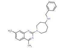 N-benzyl-1-(4,7-dimethyl-2-quinazolinyl)-4-azepanamine