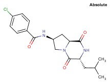 4-chloro-N-[(3R,7S,8aS)-3-isobutyl-1,4-dioxooctahydropyrrolo[1,2-a]pyrazin-7-yl]benzamide