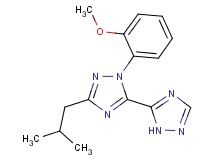 5-isobutyl-2-(2-methoxyphenyl)-2H,2'H-3,3'-bi-1,2,4-triazole