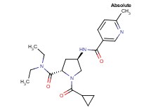 N-{(3R,5S)-1-(cyclopropylcarbonyl)-5-[(diethylamino)carbonyl]pyrrolidin-3-yl}-6-methylnicotinamide