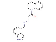 3-(3,4-dihydroquinolin-1(2H)-yl)-N-(1H-indol-4-ylmethyl)-3-oxopropan-1-amine