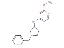 N-(1-benzylpyrrolidin-3-yl)-6-methoxypyrimidin-4-amine