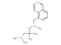 N-(isoquinolin-5-ylmethyl)-N,N',N',2,2-pentamethylpropane-1,3-diamine