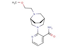 2-[(1R*,5R*)-6-(2-methoxyethyl)-3,6-diazabicyclo[3.2.2]non-3-yl]nicotinamide
